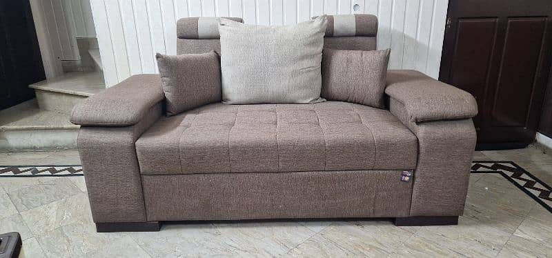 9 seater modern sofa set with table 0