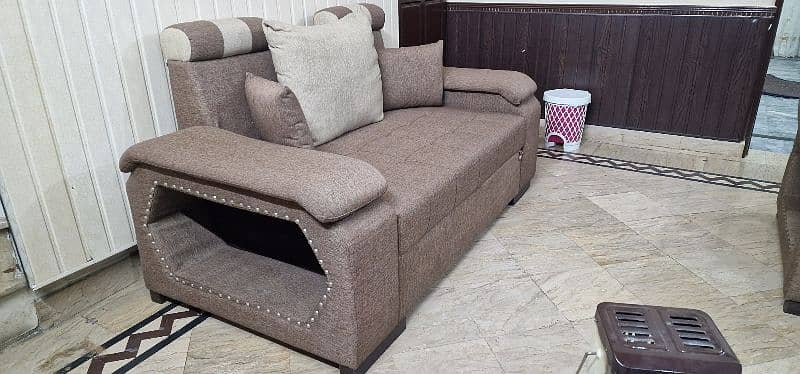 9 seater modern sofa set with table 1