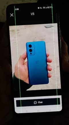 OnePlus 9full lush condition 10/10() only 2lines in screen