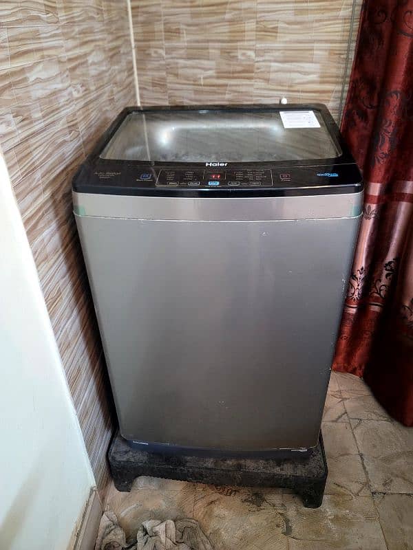 haier full autmatic machine in warranty 15kg 0