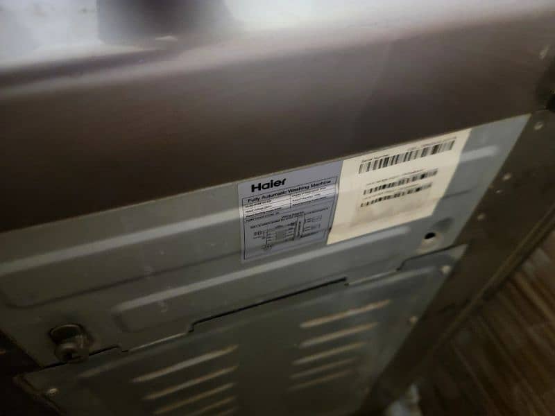 haier full autmatic machine in warranty 15kg 3