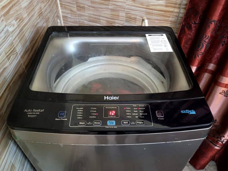 haier full autmatic machine in warranty 15kg 5