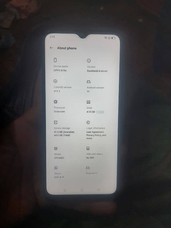 oppo a16e 3