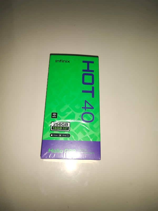 INFINIX HOT40 8+8GB RAM 256GB STORAGE BRAND NEW 0