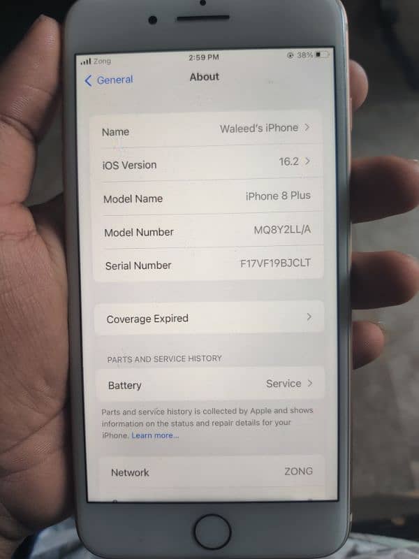 Iphone 8 plus 256GB PTA Approved 3