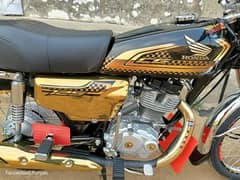 CG 125s Gold edition 25 model