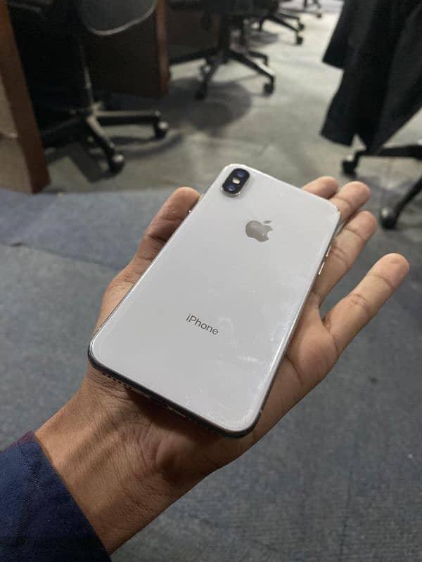 Iphone X 64GB white 0