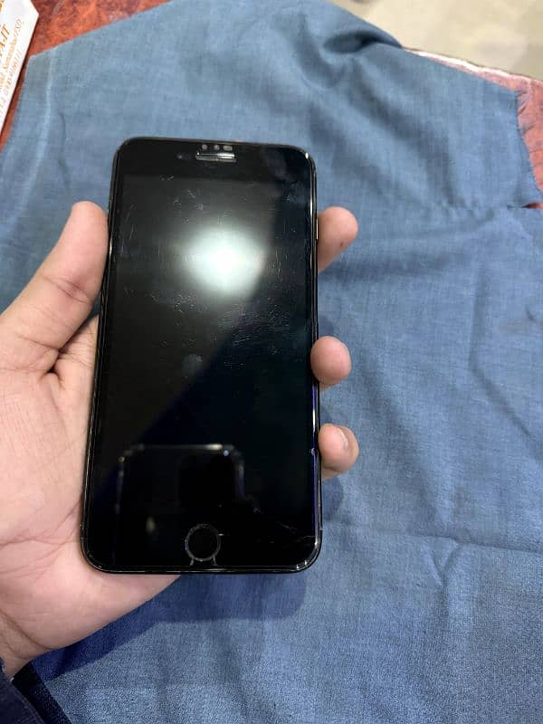 Iphone 7 plus Black color PTA APPROVED all ok 32Gb 8