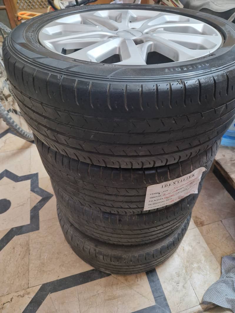 Dunlop TYRES with Alloy Rims made in Japan 12