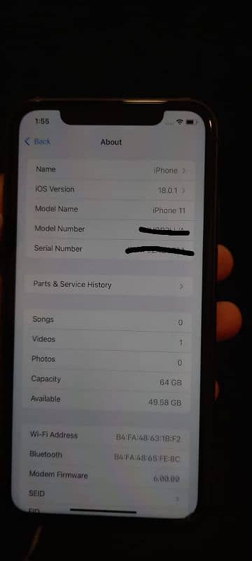 Urgent sale iPhone 11 2