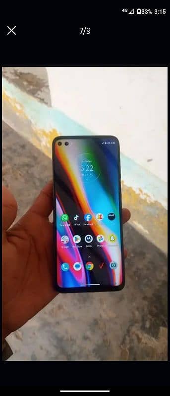 motorola moto one 5g 6/128 me he call 03046489294 4