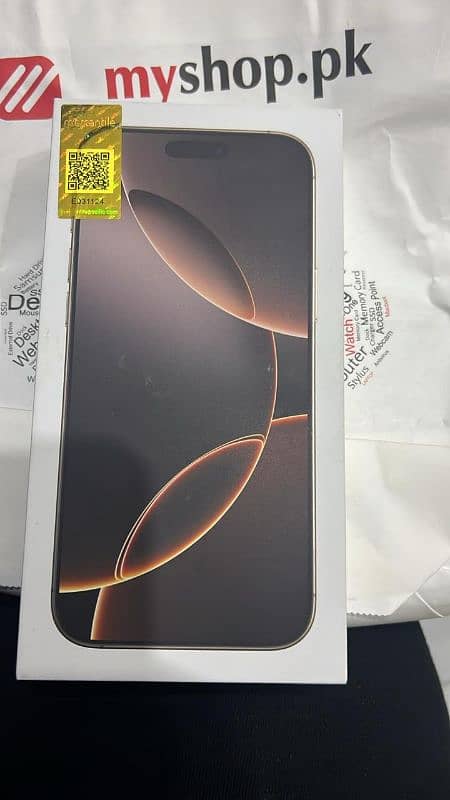 Iphone 16 Pro Max 1 TB (PTA Approved) 0