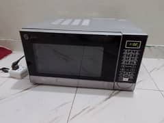 Pel 2 in 1 grill microwave oven steel body 30 liter 2 days warranty