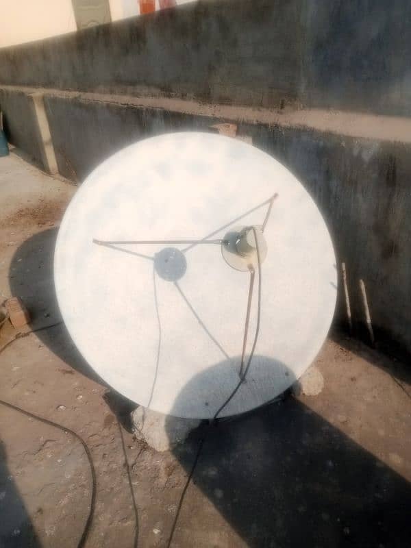 Dish Antenna with receiver 2