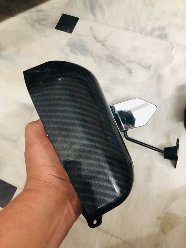 Original Carbon Fibre Side Mirror 1