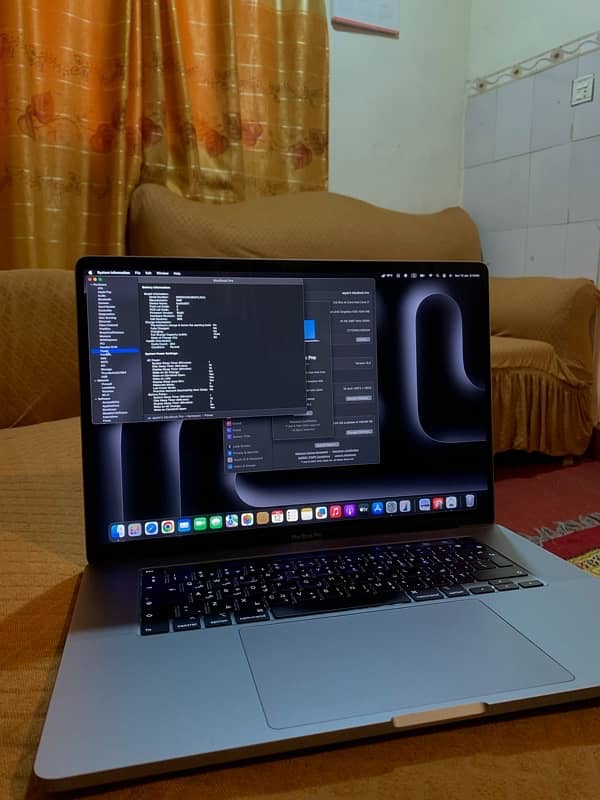 Macbook pro 2019 16’inch 512gb ssd 1