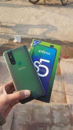 Infinix S5 Pro 6/128 PTA approved 03417059154 Call