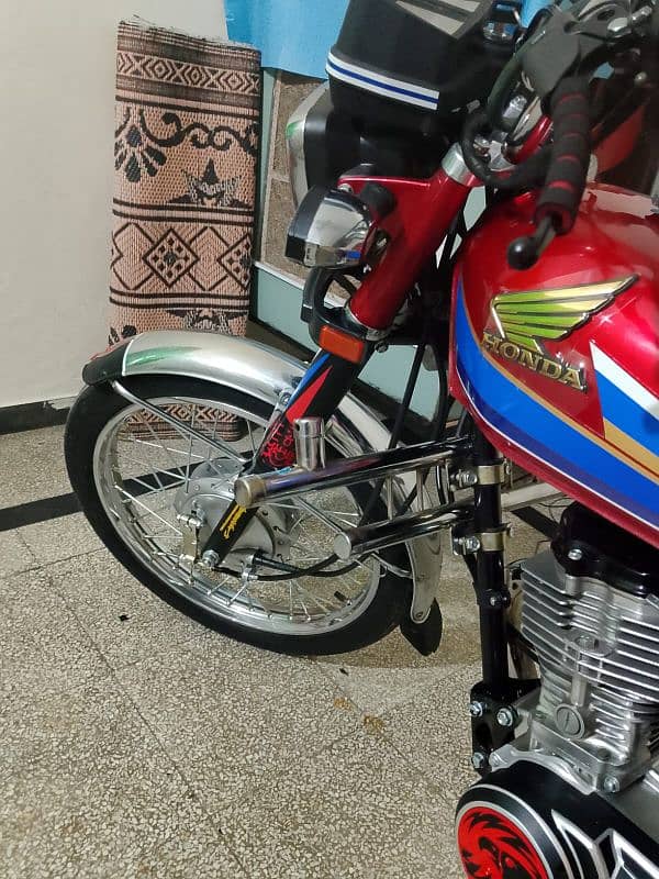 Honda cg 125 2006 for sale full genius condition 3