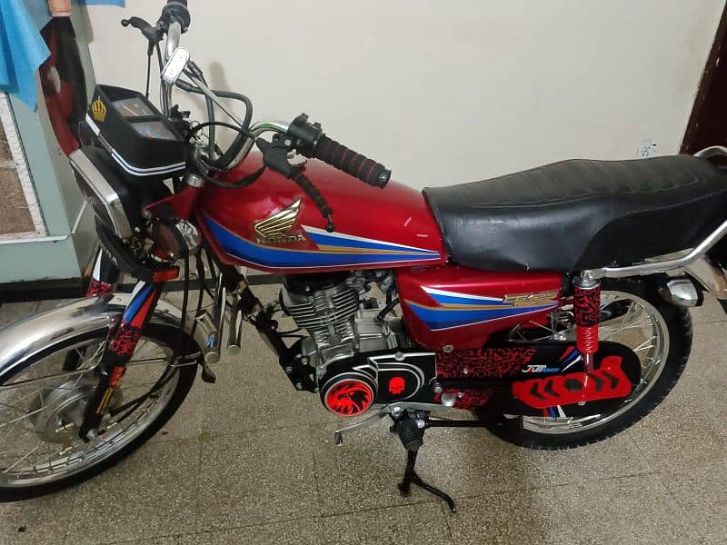 Honda cg 125 2006 for sale full genius condition 5