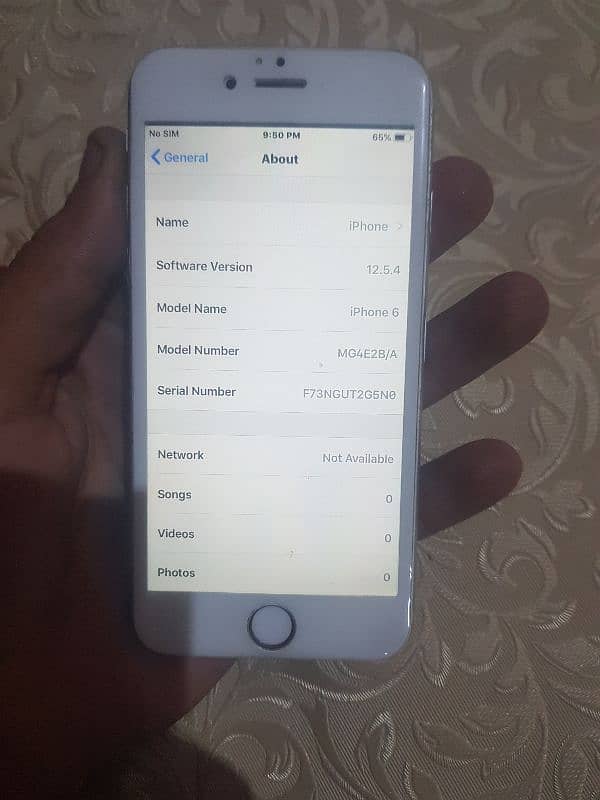 I phone 6 pta ampord 128 GB me ha urgent sale 2