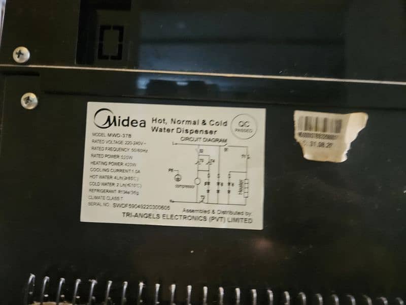 MIDEA WATER DISPENSER 4