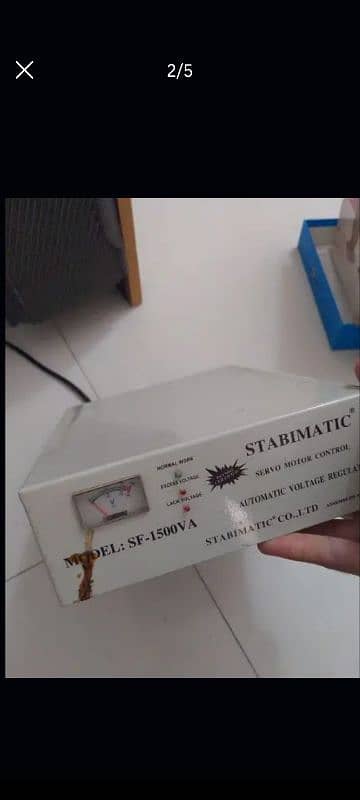 STABIMATIC automatic Voltage Regulator | SF-1500VA 1