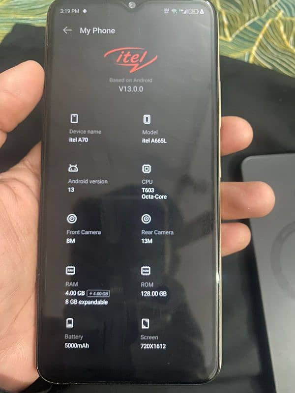 Itel A70 for sell 1