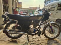 Honda 125(2017/18) in good condition with new genuine Tanki Tappy