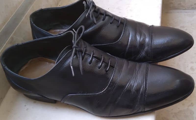 Original leather men's Oxford shoes 2