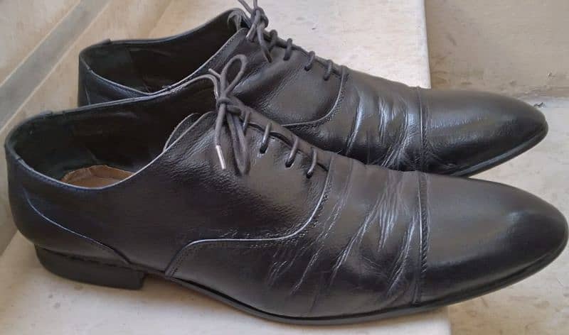 Original leather men's Oxford shoes 4