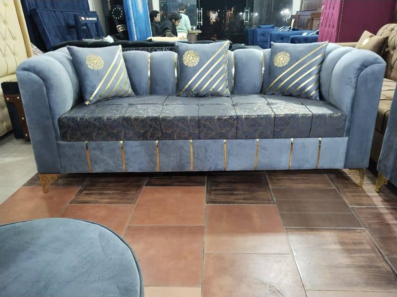 Sofa set / L shape corner sofa six seater in master molty foam 9