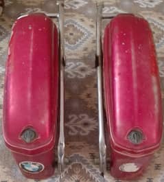 chooper bike origional side boxes pair for sell