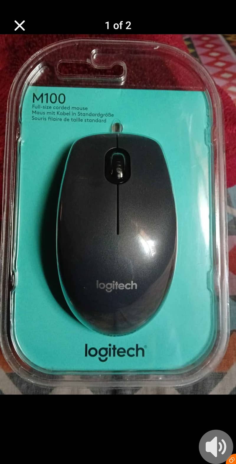 0riginal Logitech mouse "M100" 0