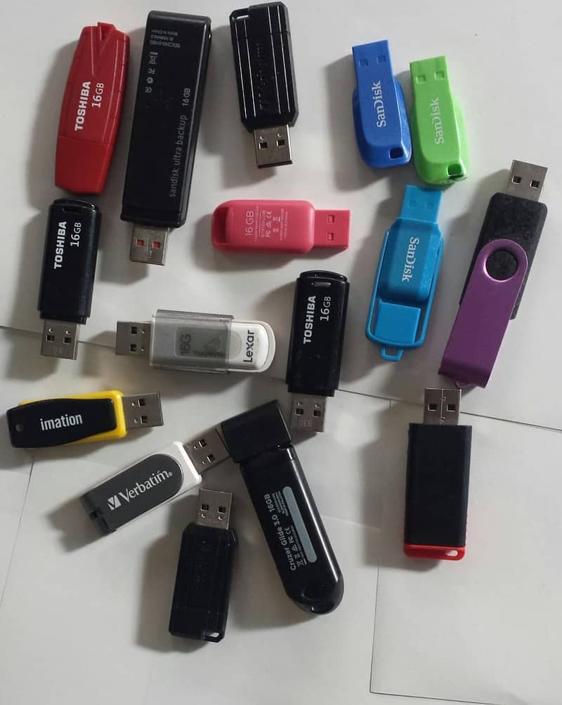 8GB & 16GB USB 1