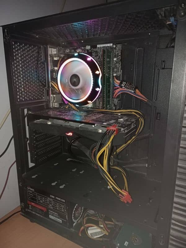 Asus Gaming Pc For Sale Full Setup. . RGB Thunder Lighting Case. 2