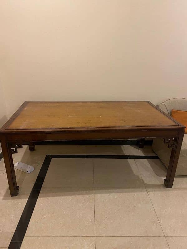 Wooden dining table 3