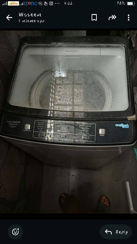 haier Automatic washing machine for sale 0