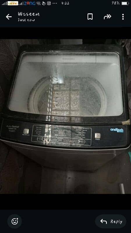 haier Automatic washing machine for sale 1