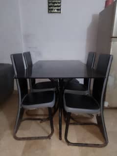 6 chairs dining table