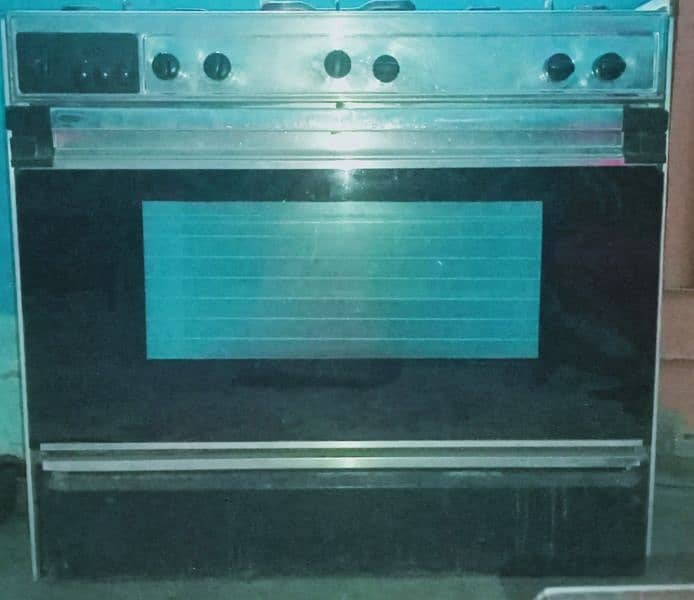 sailing gas and electric dual oven 0