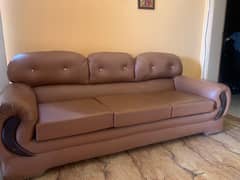 3 Seater Leather Sofa