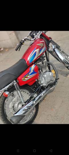 Honda 125 model 2022 Lahore registered for sale