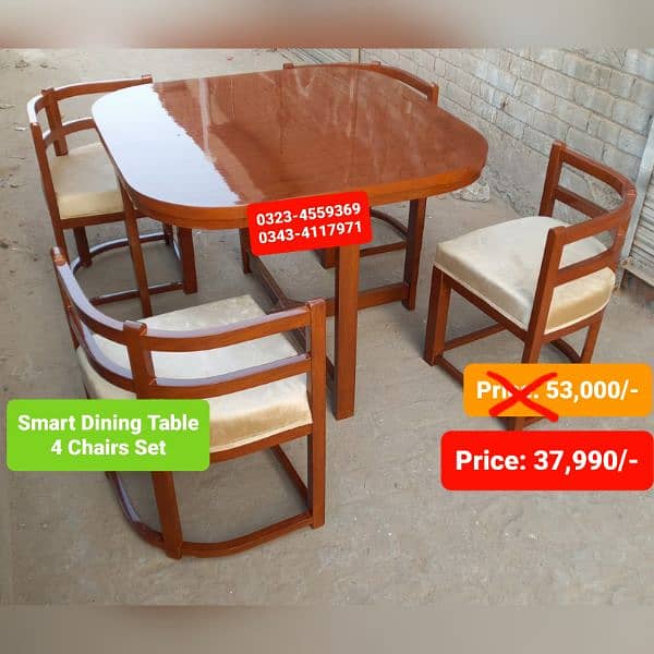 Dining table / Smart dining table / round table dining set / table 5