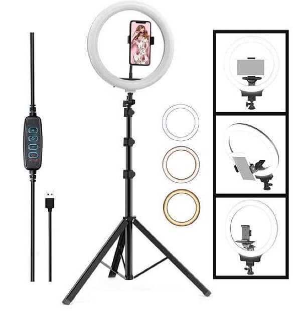 36cm Ringlight with 7ft stand 1