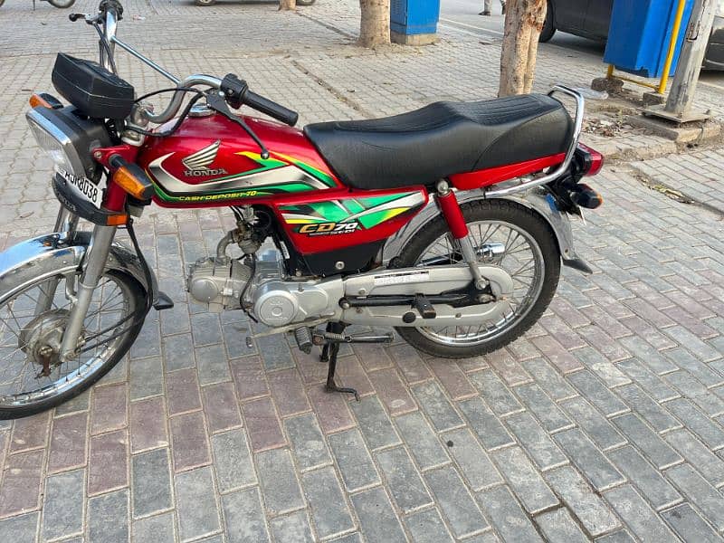 Honda cd 70 used like a new 7