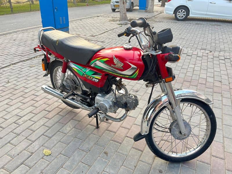 Honda cd 70 used like a new 8