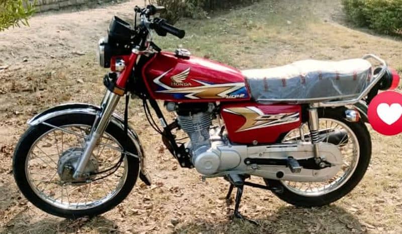 Honda 125 fast oner ha pindi number ha 1