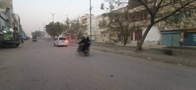 House demolished main road facing 160 feet north karachi sector 5C/1 2