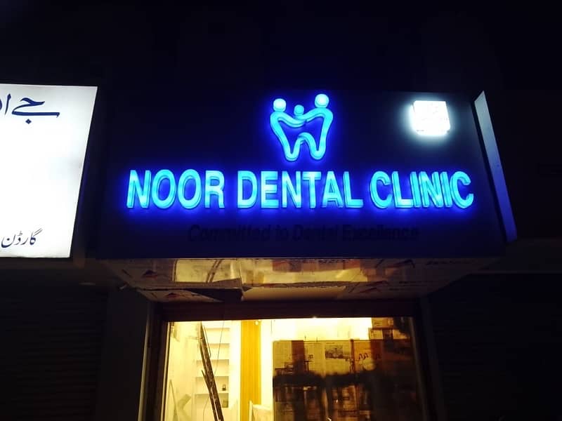 3d sign board | Neon | Acrylic | Panaflex Signboard & printng 11