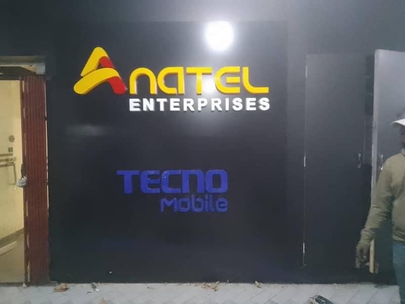 Neon Sign | 3D sign board | Acrylic sign | Panaflex 16